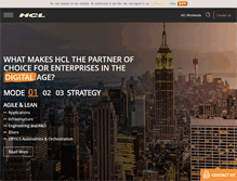 Tablet Screenshot of hcltech.com